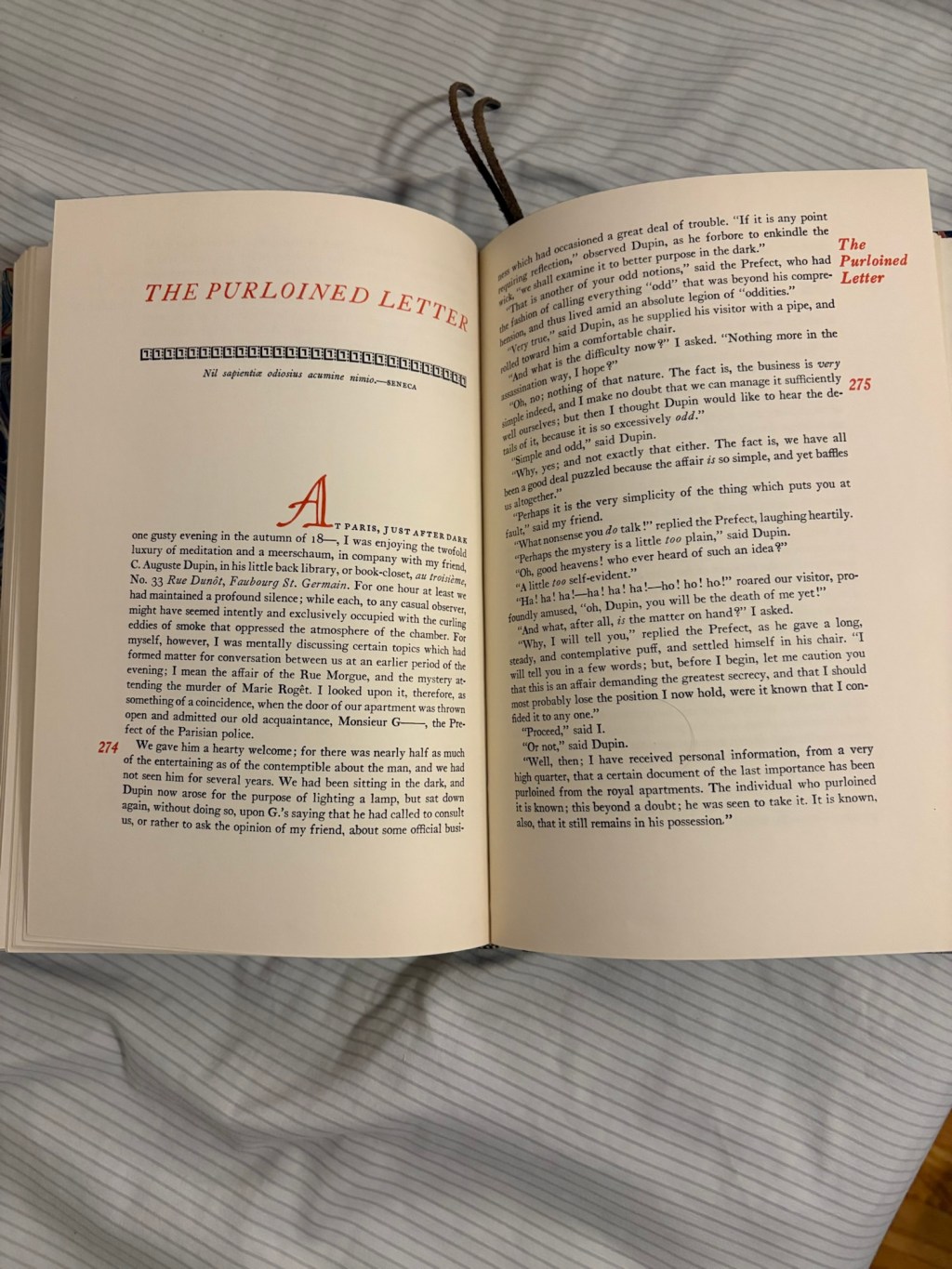 “The Purloined Letter” by Edgar Allan Poe – A Short Story Review… Sort&nbsp;of