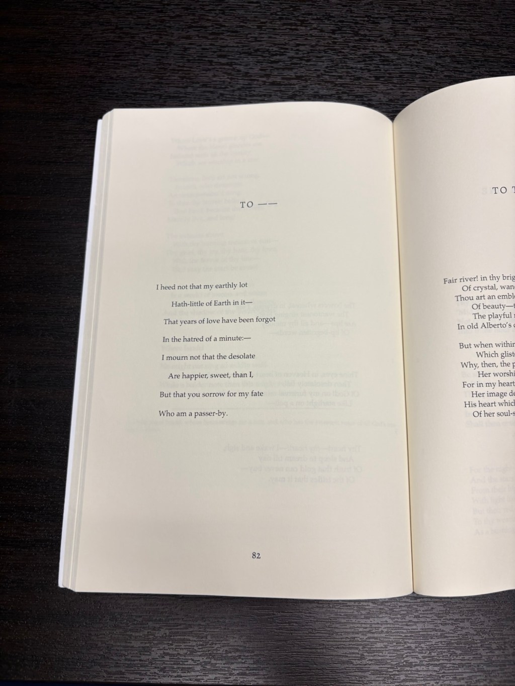 “To –” by Edgar Allan Poe – A Poem Review… Sort&nbsp;of
